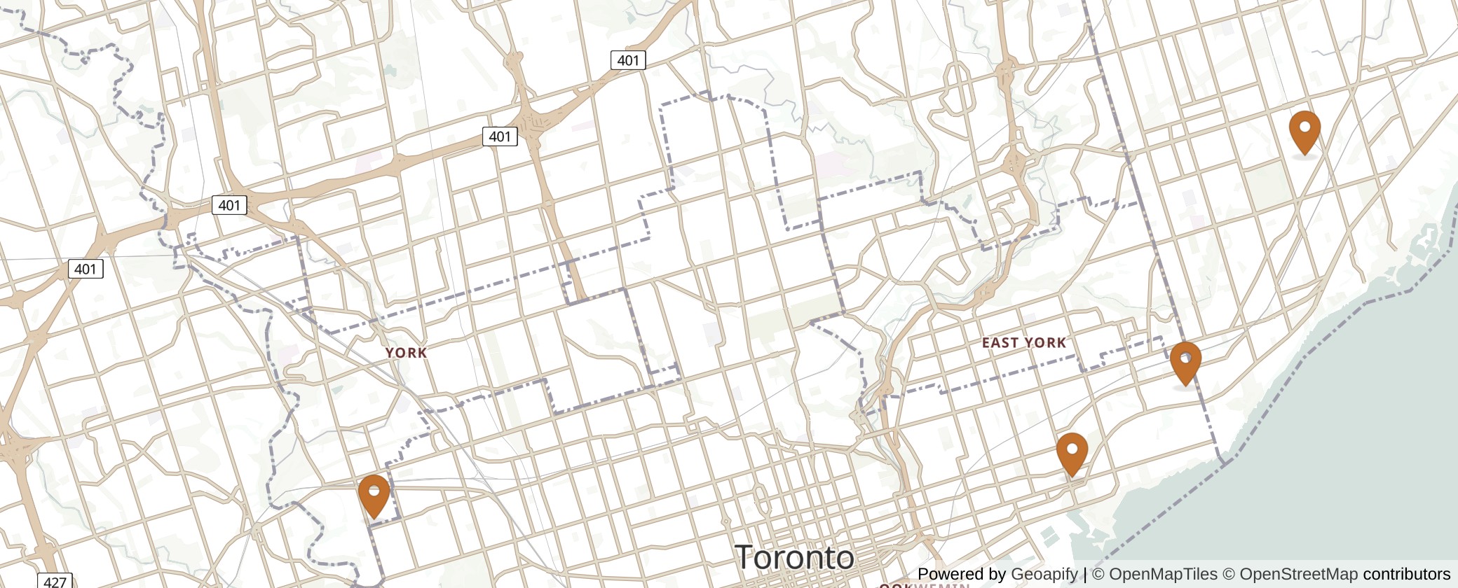 Map of CMHC MLI Select Explained: Financing Small Multiplexes in Toronto